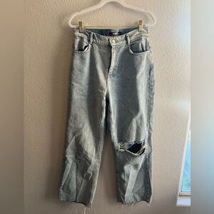 EUC Missguided Distressed Jeans.  Pete Size 6, women.